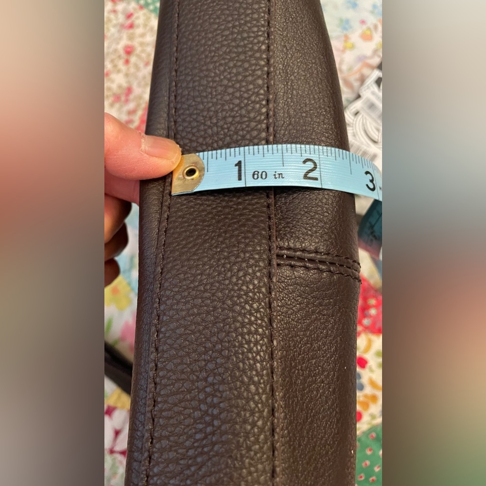 Authentic The Sak Cross Body Bag 100% Leather Brown Color Brand New NWT - Picture 17 of 17